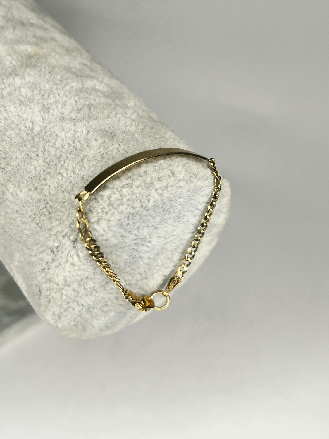 10k Gold Cuban Chain with Name Plate