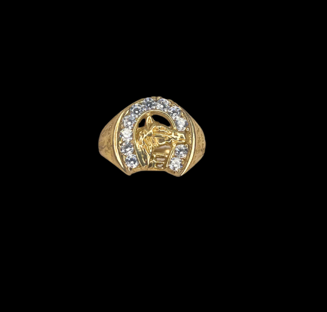10k Gold Horseshoe Ring