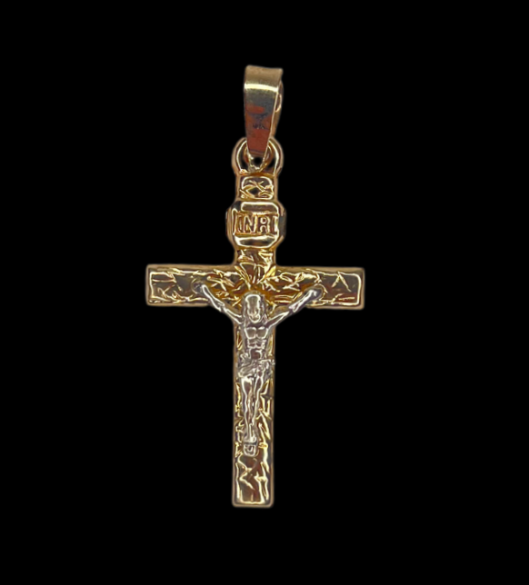 10k Gold Crucifix Pendant