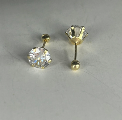 10k Gold Stud Earrings