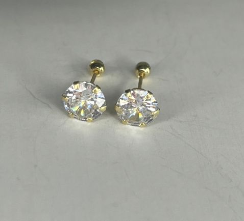 10k Gold Stud Earrings