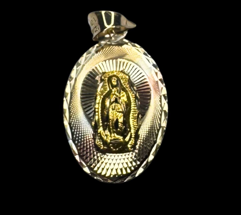10k Virgin Mary Pendant