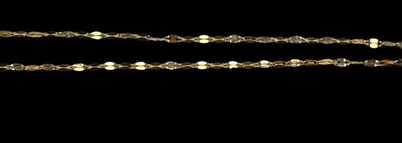 10k Gold Tinsel Chain
