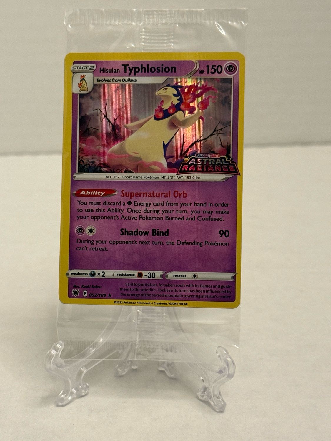 Pokémon Hisuian Typhlosion (Sealed)