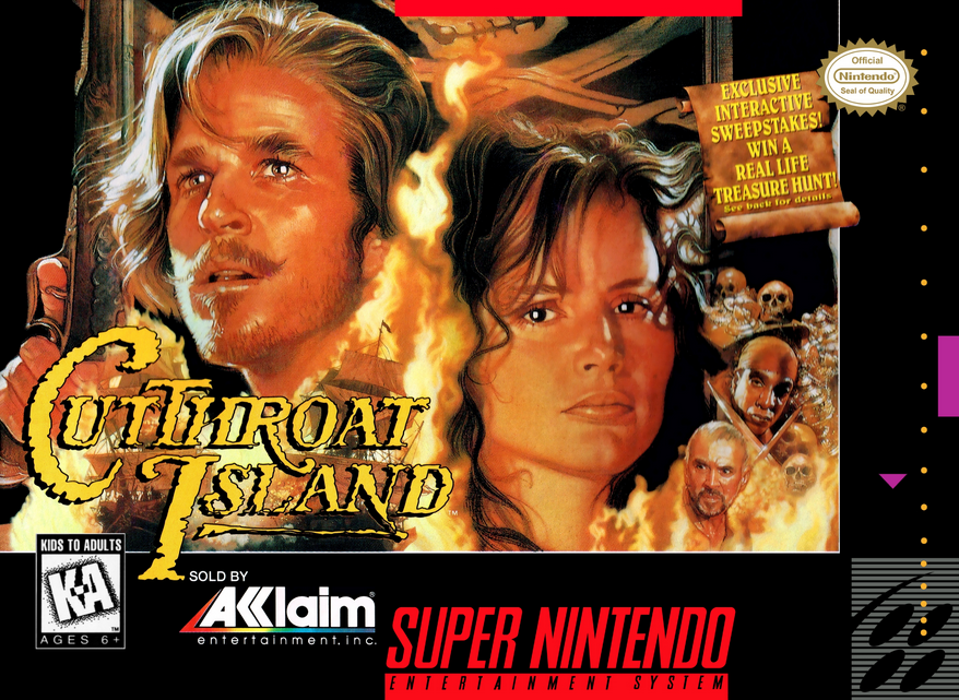 🏴‍☠️ Cutthroat Island ⚔️💰