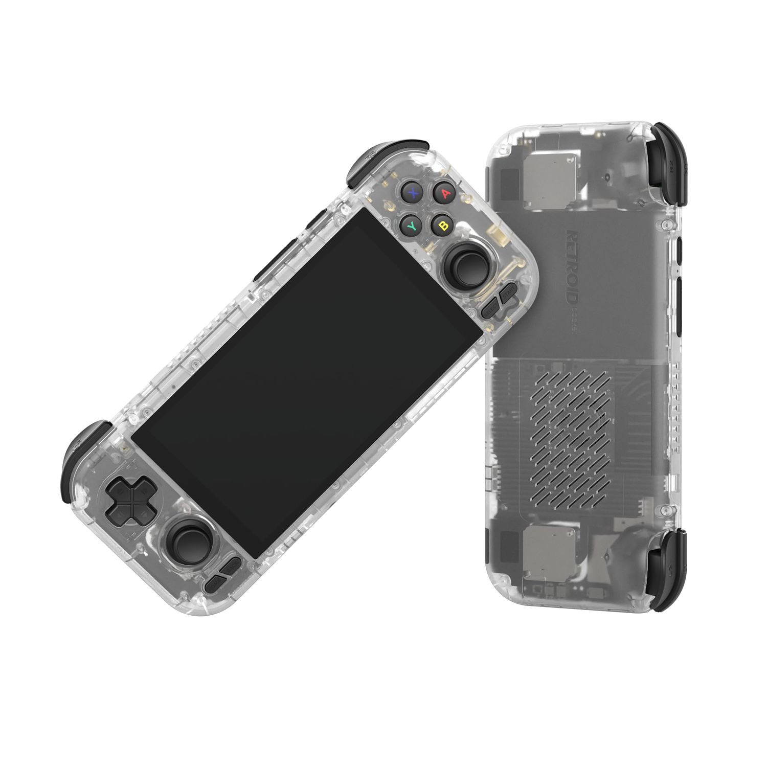Retroid Pocket 4/4Pro Retro Game Handheld Console (RP4 Pro, Crystal, D1100)