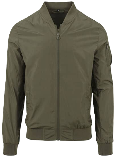 Nylon Bomber Jacket