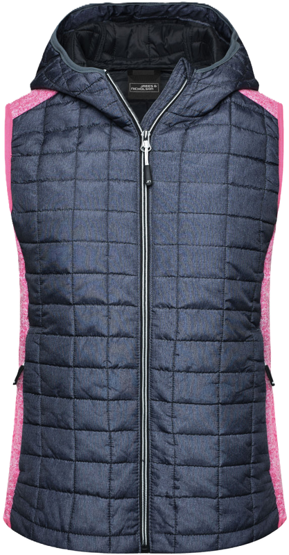 Ladies` Knitted Hybrid Vest