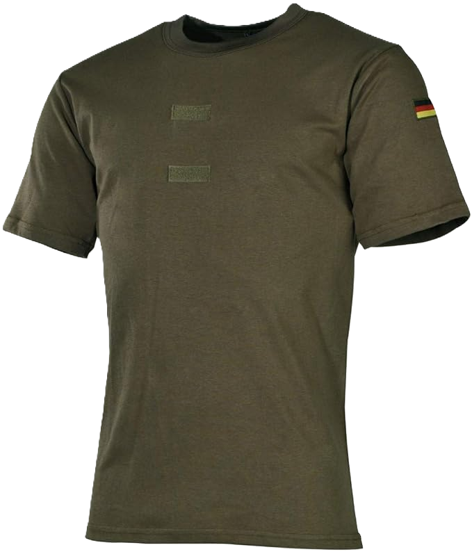 BW Tropenhemd mit Klett und Hoheitsabzeichen