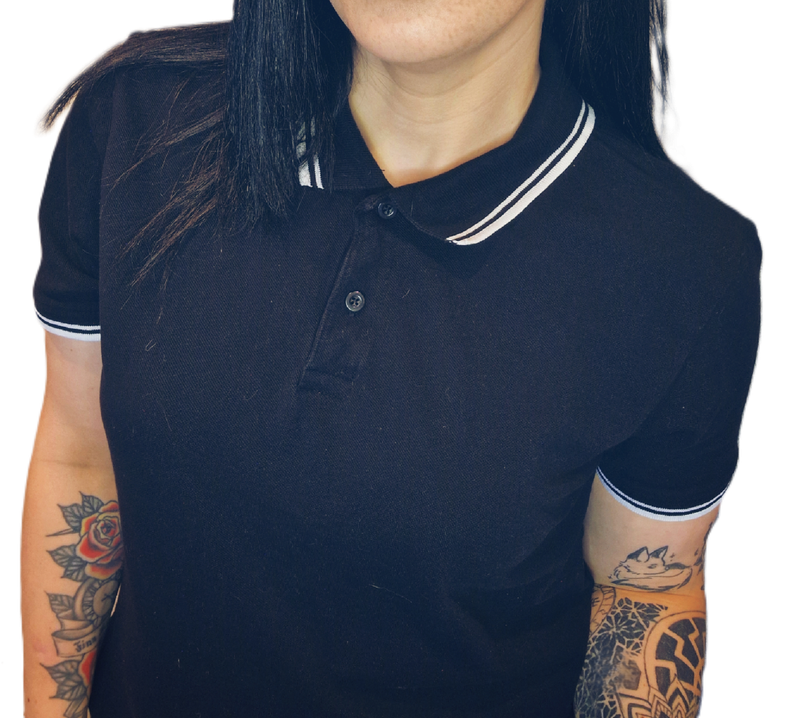 Damen Piqué Poloshirt Kurzarm