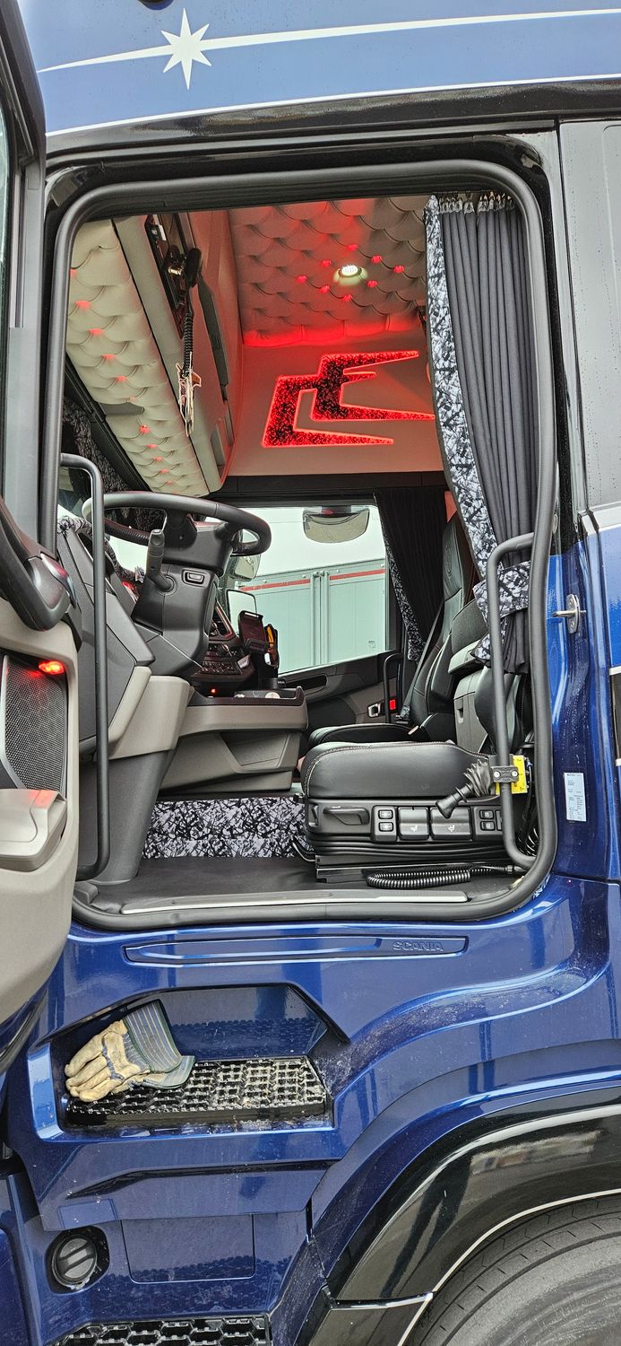 Seitengardinen Set einfarbig oder mit Dänisch Rand und Band