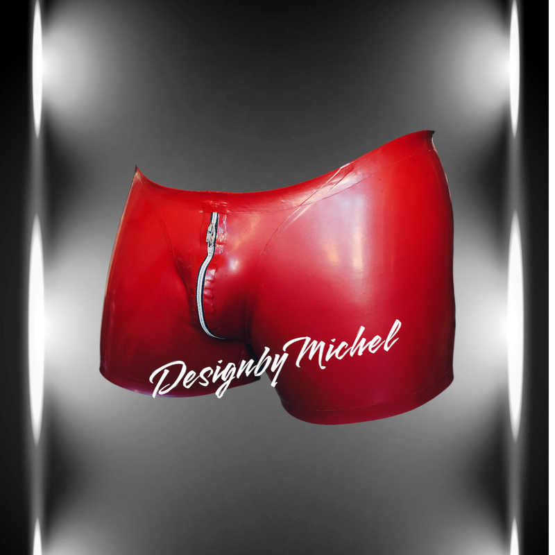 Latex Boxershorts Push Up Effekt chloriert