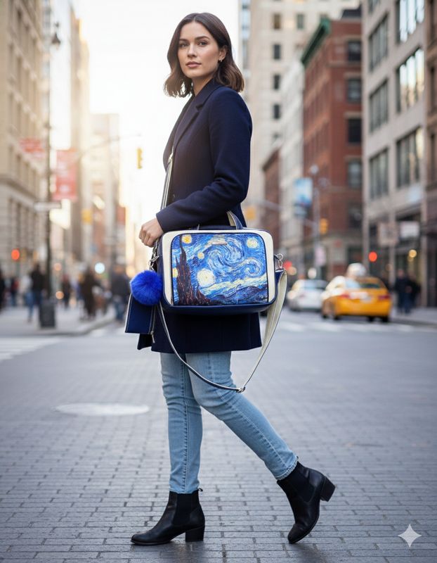 Torba aktówka Gwiaździsta Noc Torba aktówka Gwiaździsta Noc