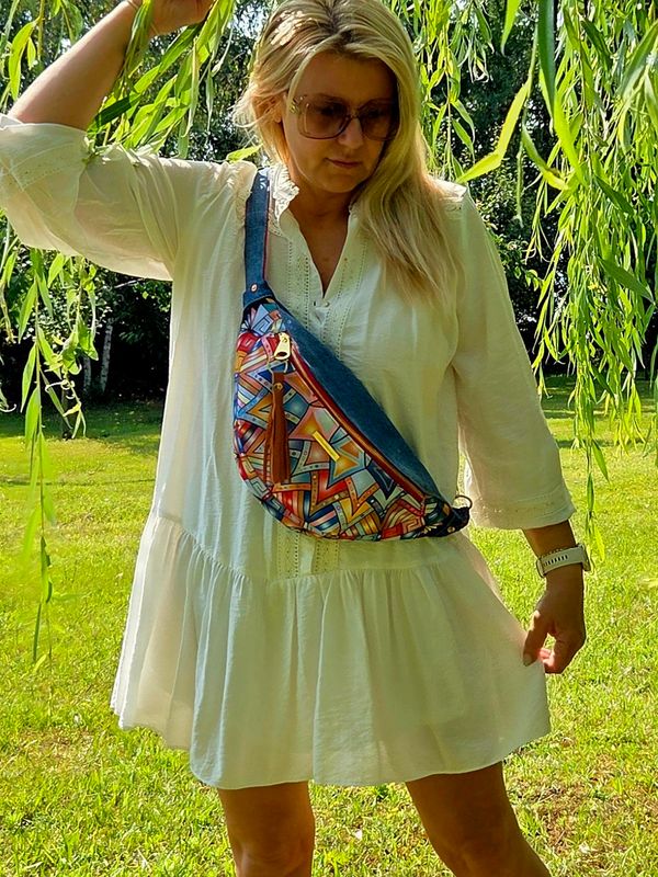 Nerka-torba duża we wzór Mandala