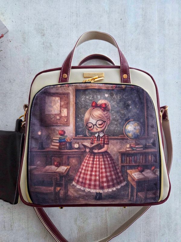 Kuferek torebka damska a4 - szkoła