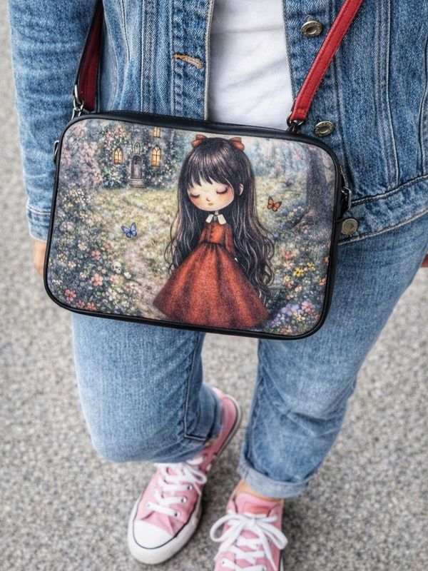 Torebka box wiosenna dziewczyna