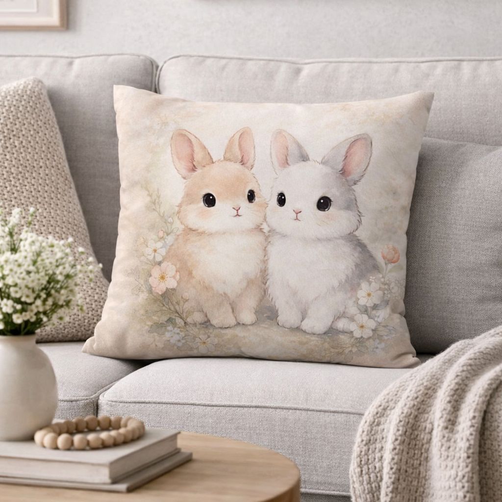 Poduszka Króliczki