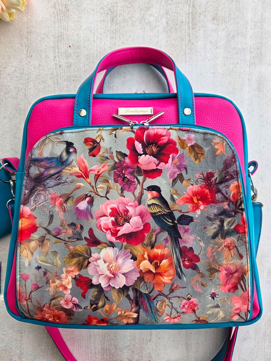 Kuferek a4 Ogród kolibrów