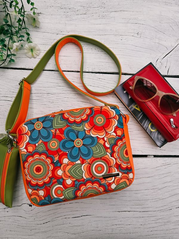 Torebka Box Hippie - Retro garden
