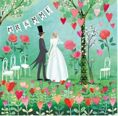 Carte mariage Mr Et Mme