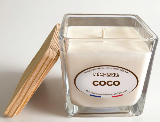 Bougie parfumée coco, 190 gr