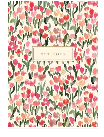 Cahier tulipes A5