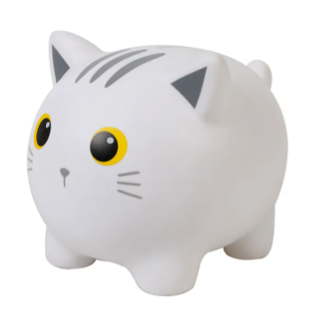 Tirelire chat blancI-Total