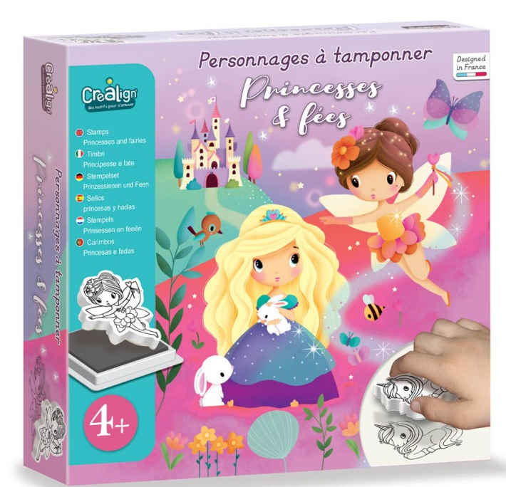 Personnages à tamponner : Princesses et Fées