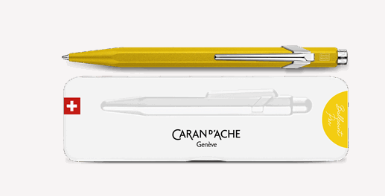 Stylo Bille 849 COLORMAT-X Jaune