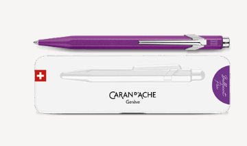 Stylo Bille 849 COLORMAT-X Violet