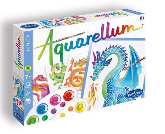 Aquarellum junior 4 dragons