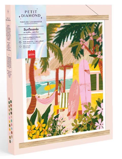 Coffret Petit Diamond - Diamond Painting Surfboards