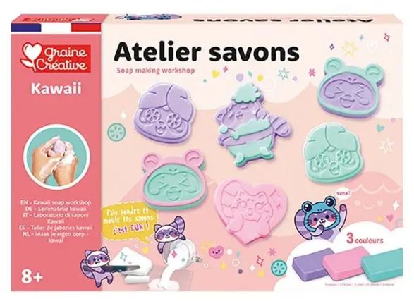 Coffret atelier Savons Kawaii