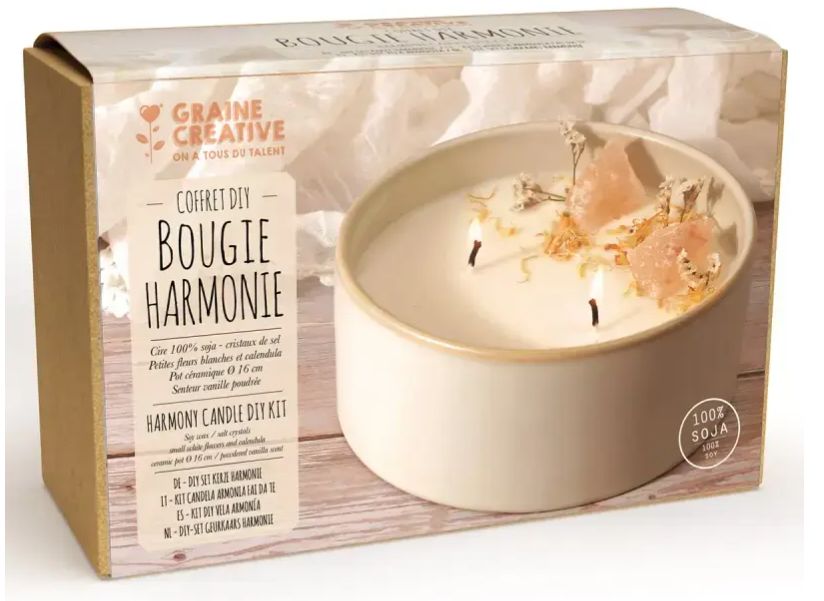 Bougie Harmonie graine creative label emotion