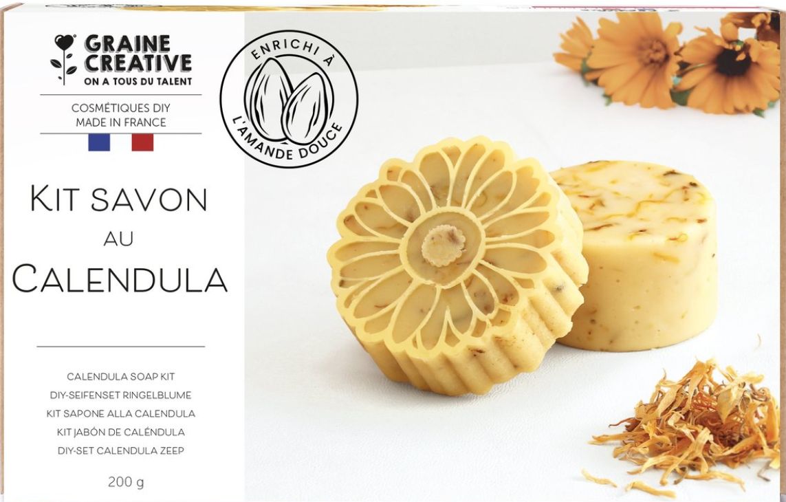 Kit de savon au calendula