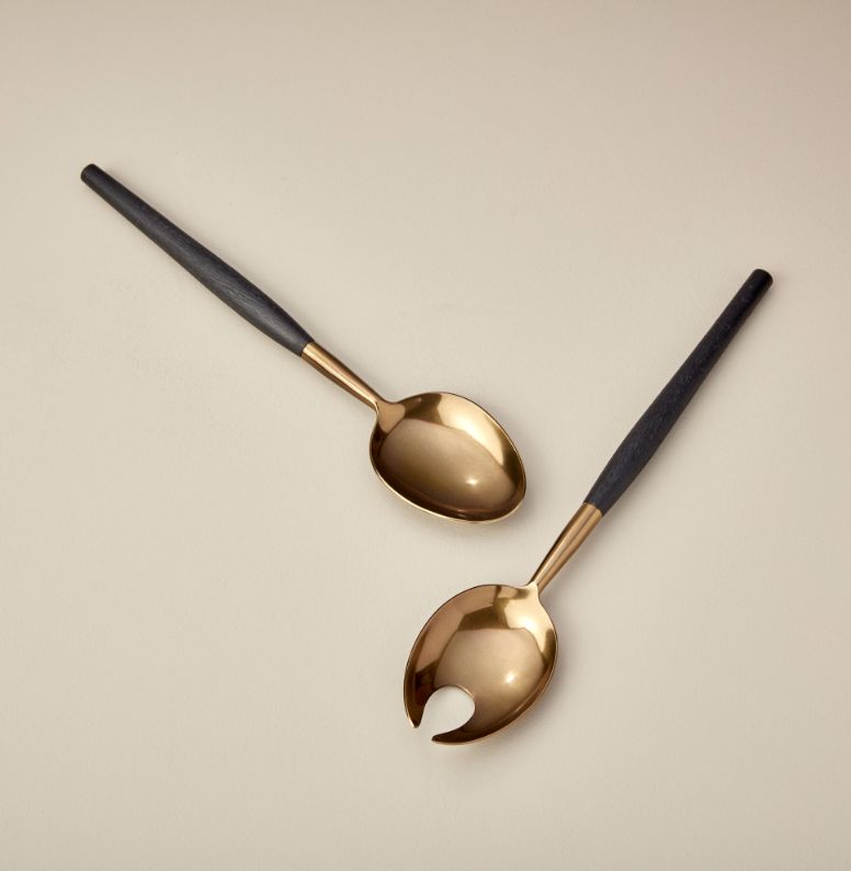 Couverts de service Arendal Bronze