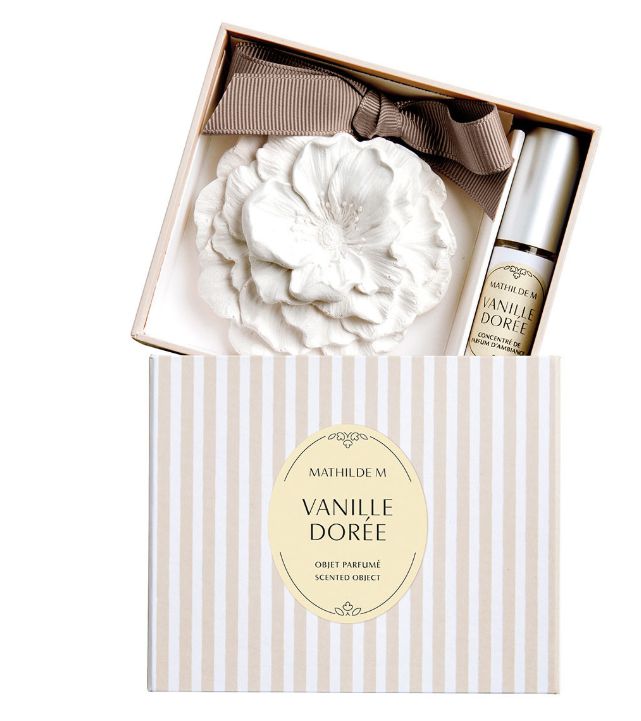 Décor parfumé et concentré de parfum Les Intemporelles - Vanille Dorée