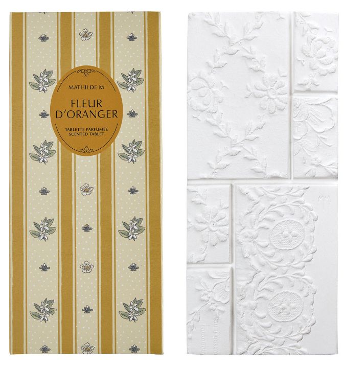 Tablette parfumée fleur d'oranger