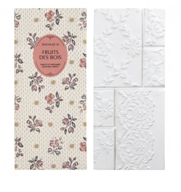 Tablette parfumée secret d'armoire , fruits des bois