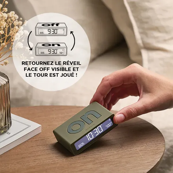 Réveil Flip classic mini Lexon