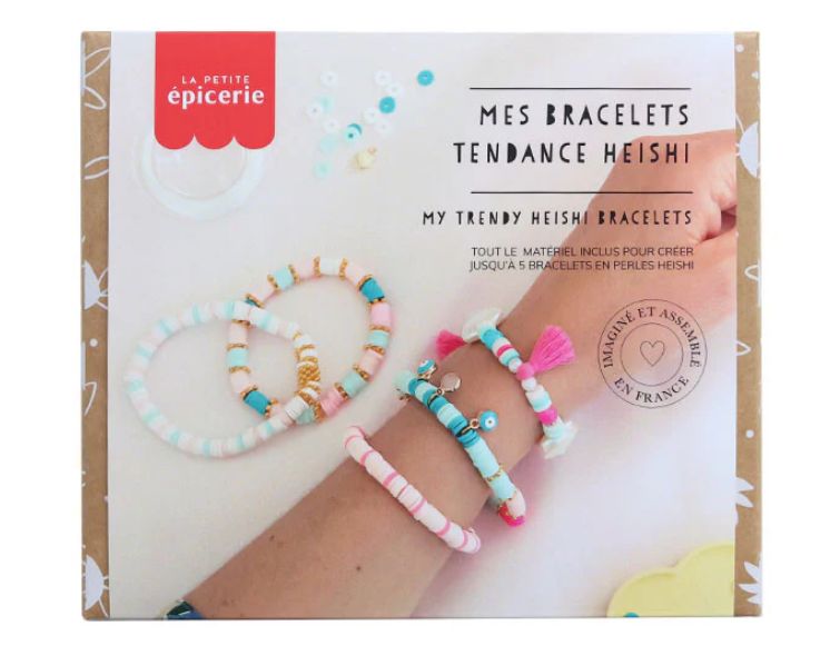 Kit mes bracelets tendances heishi