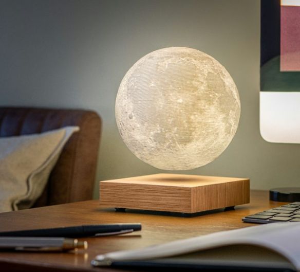 Lampe lune à poser