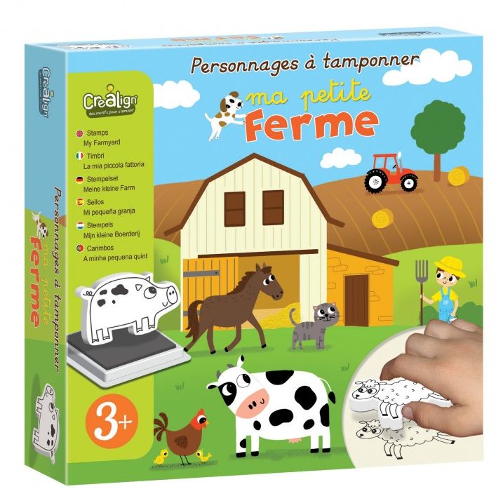 Personnages à tamponner : Ma Petite Ferme
