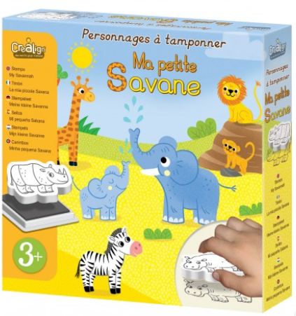 Personnages à tamponner : Ma Petite Savane