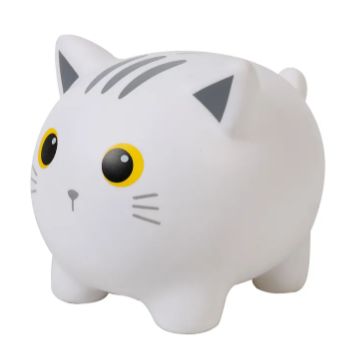 Tirelire chat blancI-Total