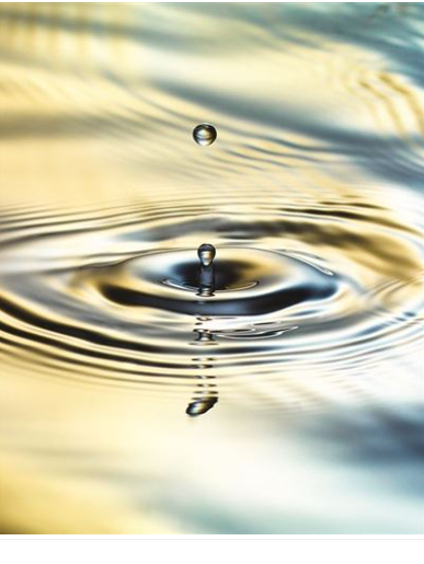 Carte d'anniversaire goutte d'eau
