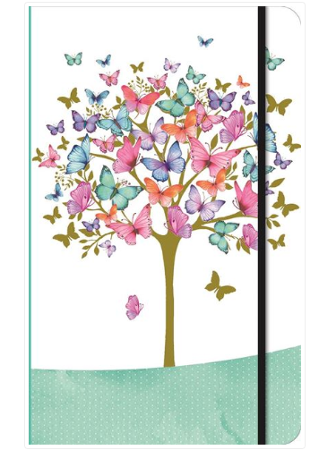 Carnet arbre à papillons