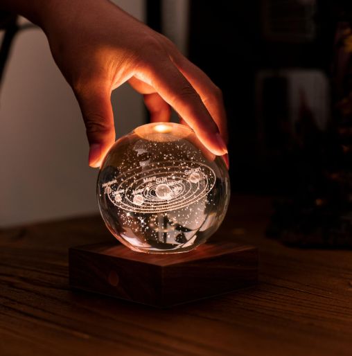 Lampe crystal