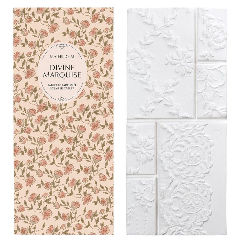 Tablette parfumée secret d'amoire, divine marquise
