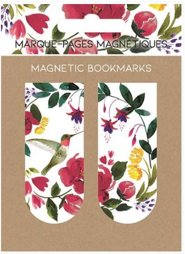 Marque-pages magnétiques floral